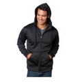 Independent Trading Co. Poly-Tech Zip Hooded Sweatshrit